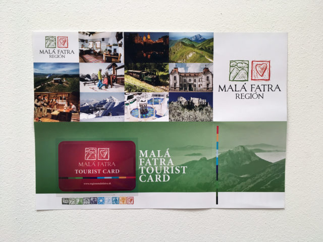 dizajn Malá Fatra Tourist Card