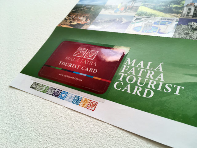 dizajn Malá Fatra Tourist Card