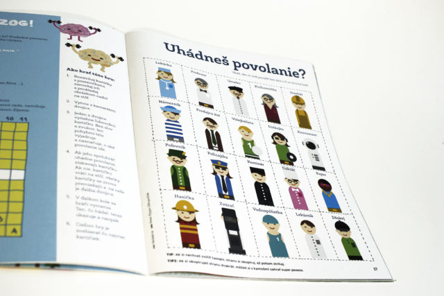 slovenský dizajnový časopis Bublina pre deti